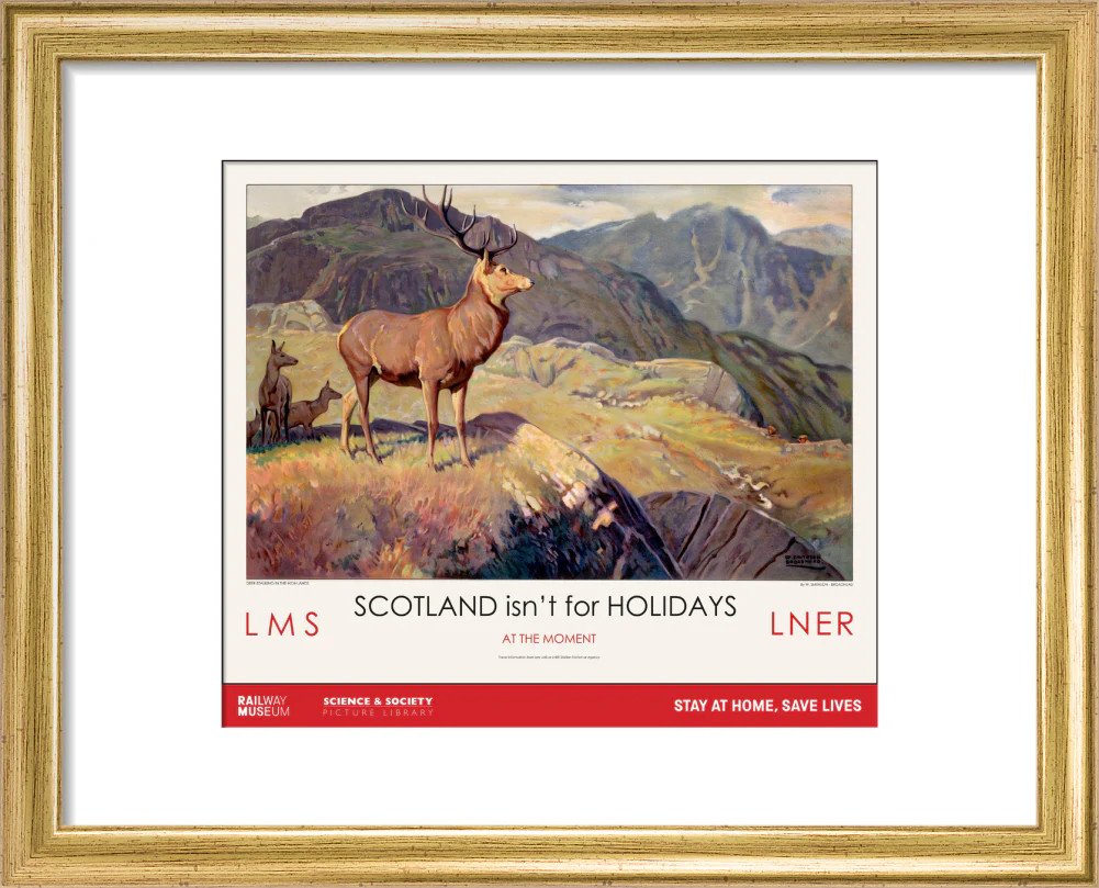 New Lockdown Travel Poster - Scotland - Image 5