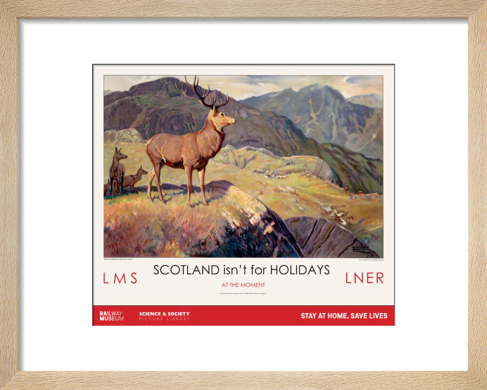 New Lockdown Travel Poster - Scotland - Image 6