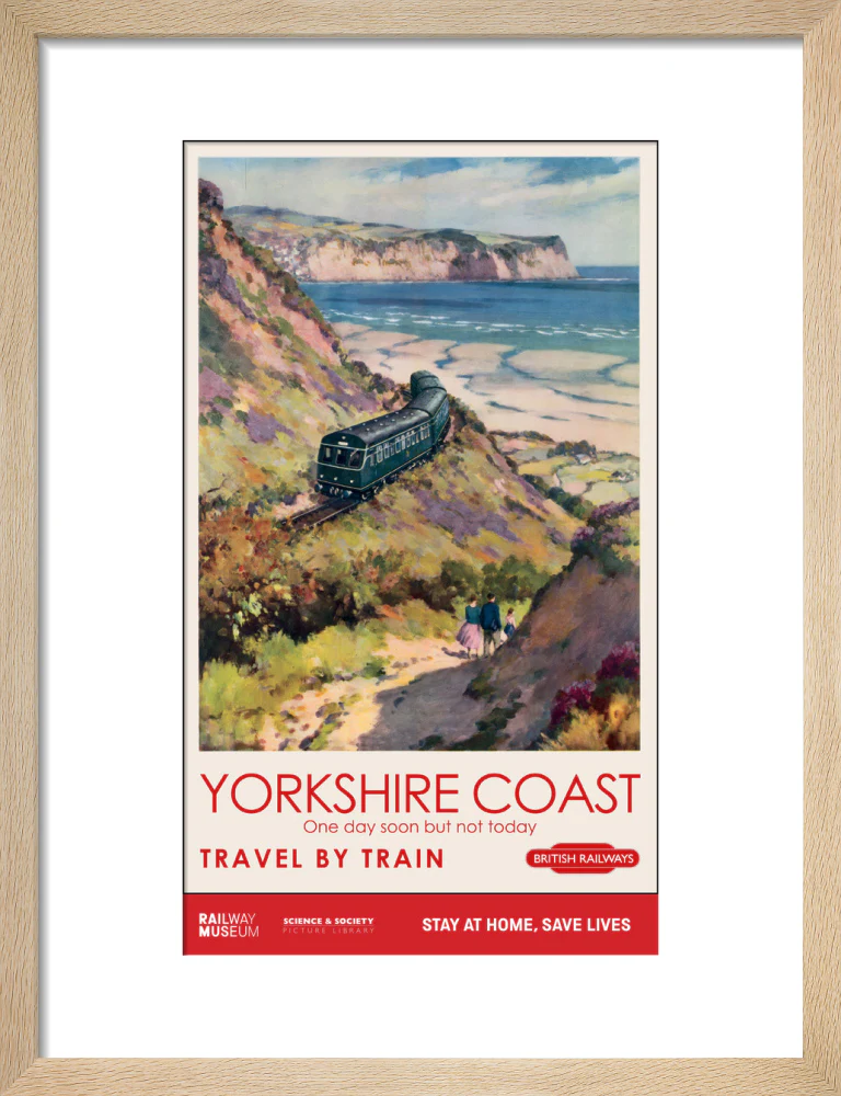 New Lockdown Travel Poster - Yorkshire Coast - Image 11