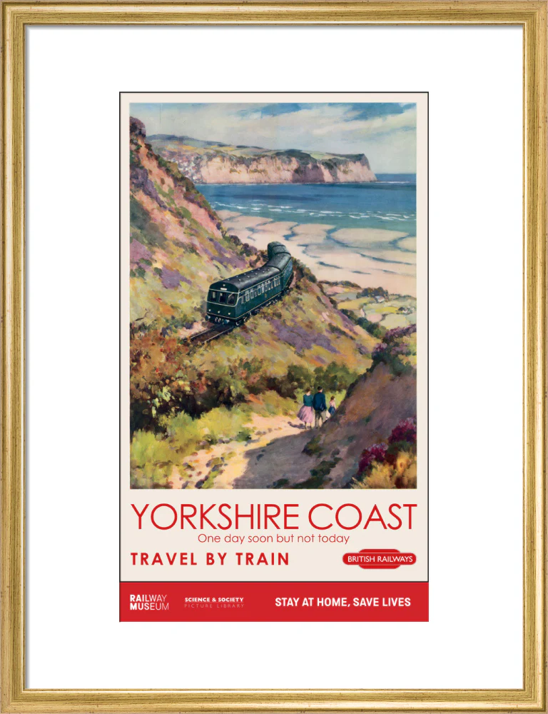New Lockdown Travel Poster - Yorkshire Coast - Image 15