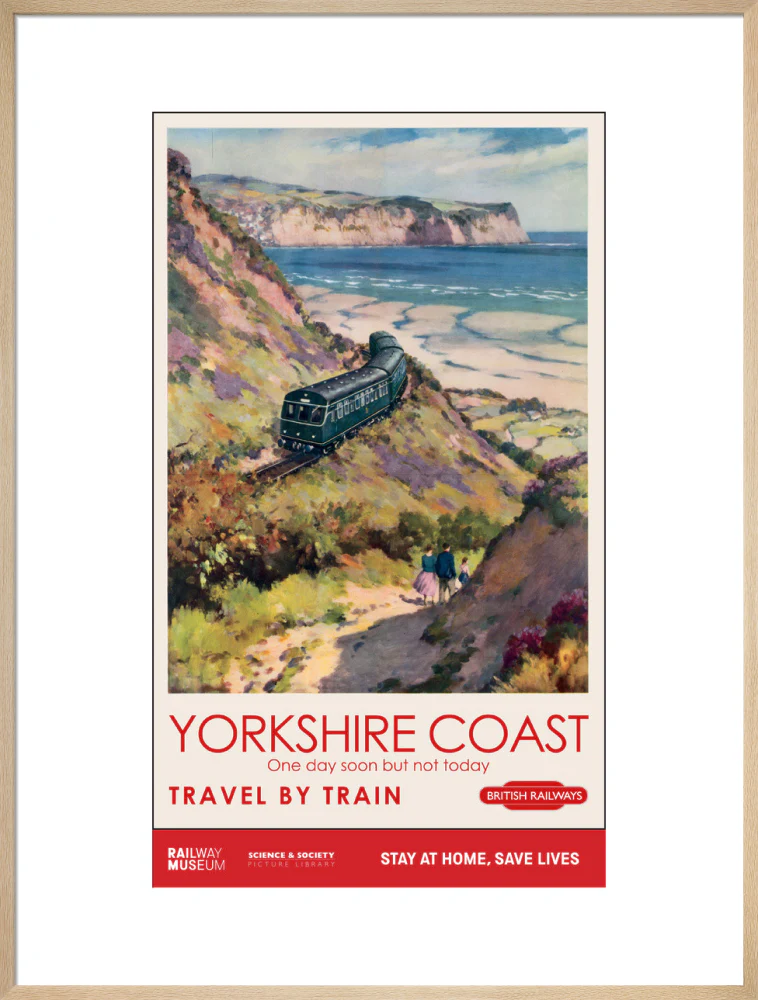 New Lockdown Travel Poster - Yorkshire Coast - Image 26