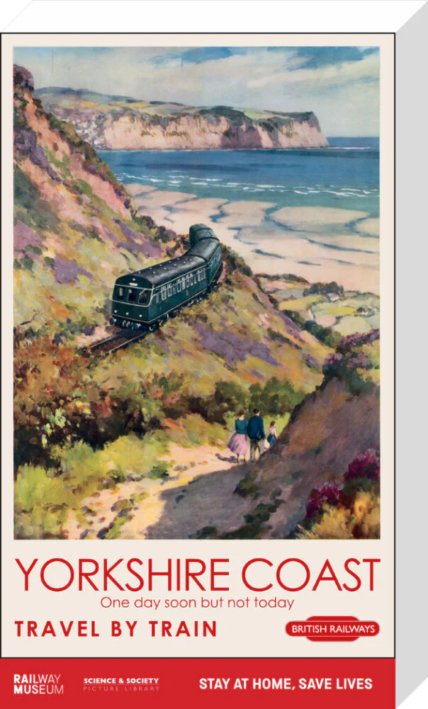 New Lockdown Travel Poster - Yorkshire Coast - Image 32