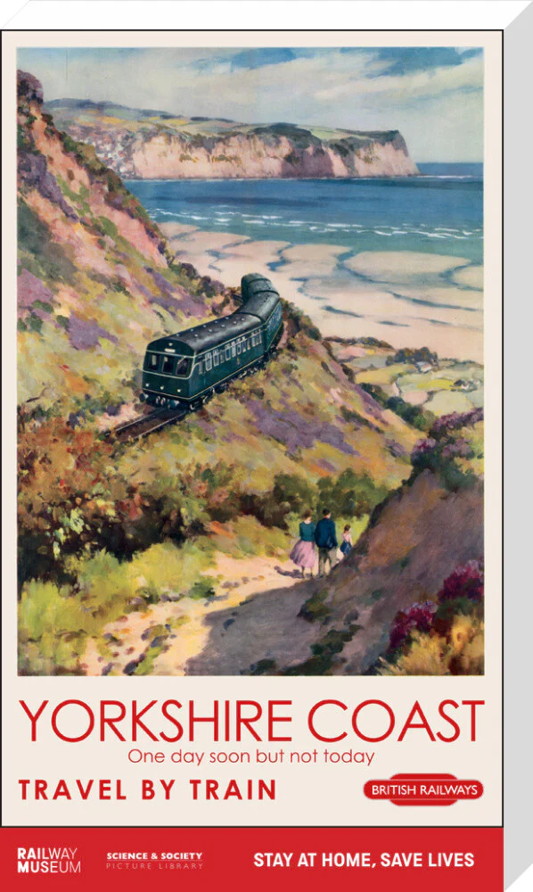 New Lockdown Travel Poster - Yorkshire Coast - Image 33