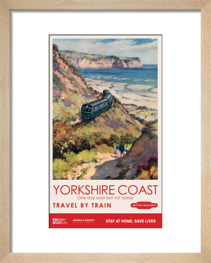 New Lockdown Travel Poster - Yorkshire Coast - Image 6