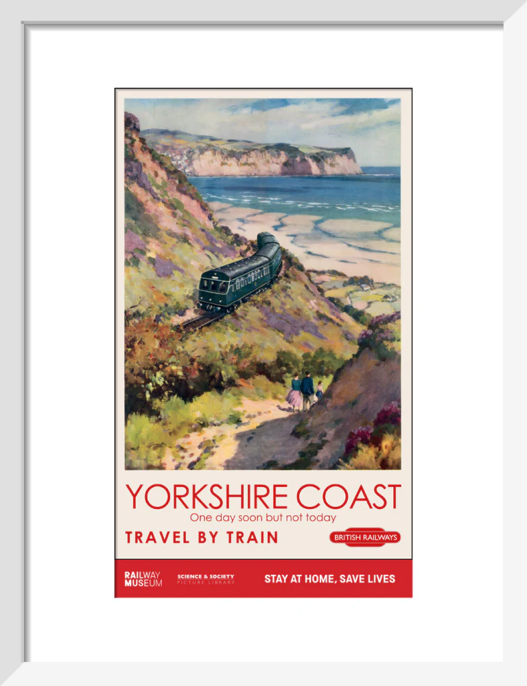New Lockdown Travel Poster - Yorkshire Coast - Image 9