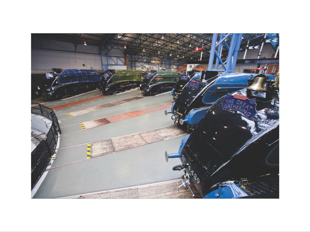 NRM Great Gathering Great Hall With Six A4 Locomotives - Image 7