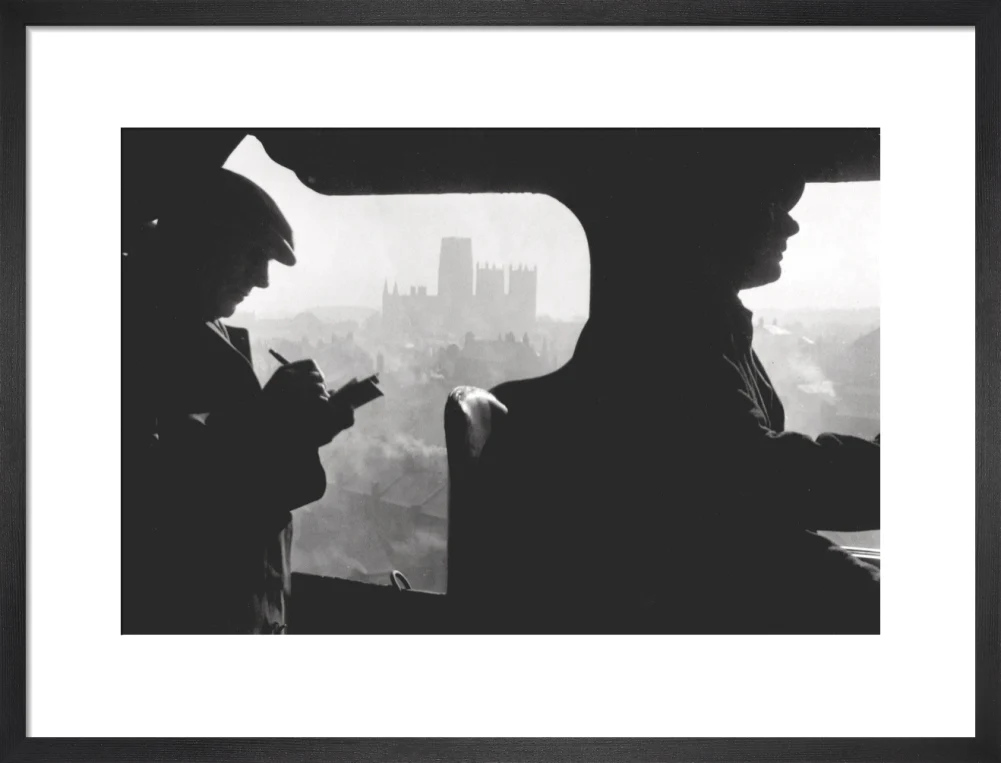 View over Durham from the cab of Dominion of Canada, 1957 - Image 13