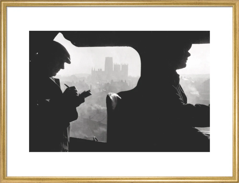 View over Durham from the cab of Dominion of Canada, 1957 - Image 20