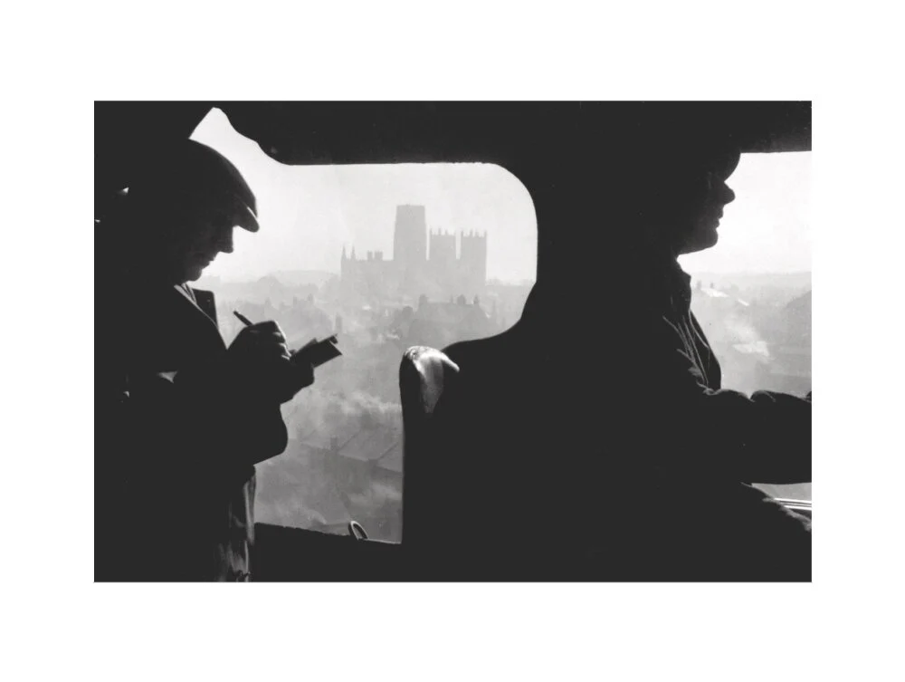 View over Durham from the cab of Dominion of Canada, 1957 - Image 22