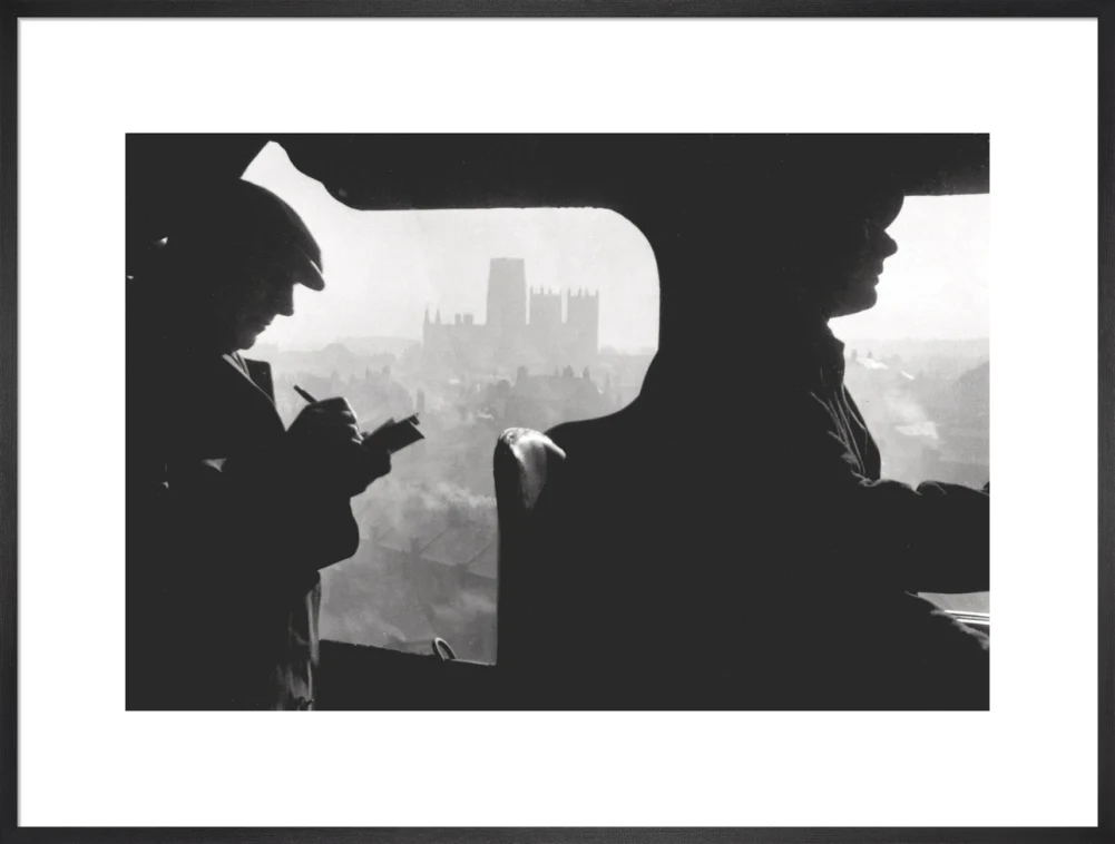View over Durham from the cab of Dominion of Canada, 1957 - Image 23