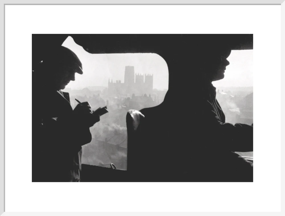 View over Durham from the cab of Dominion of Canada, 1957 - Image 24