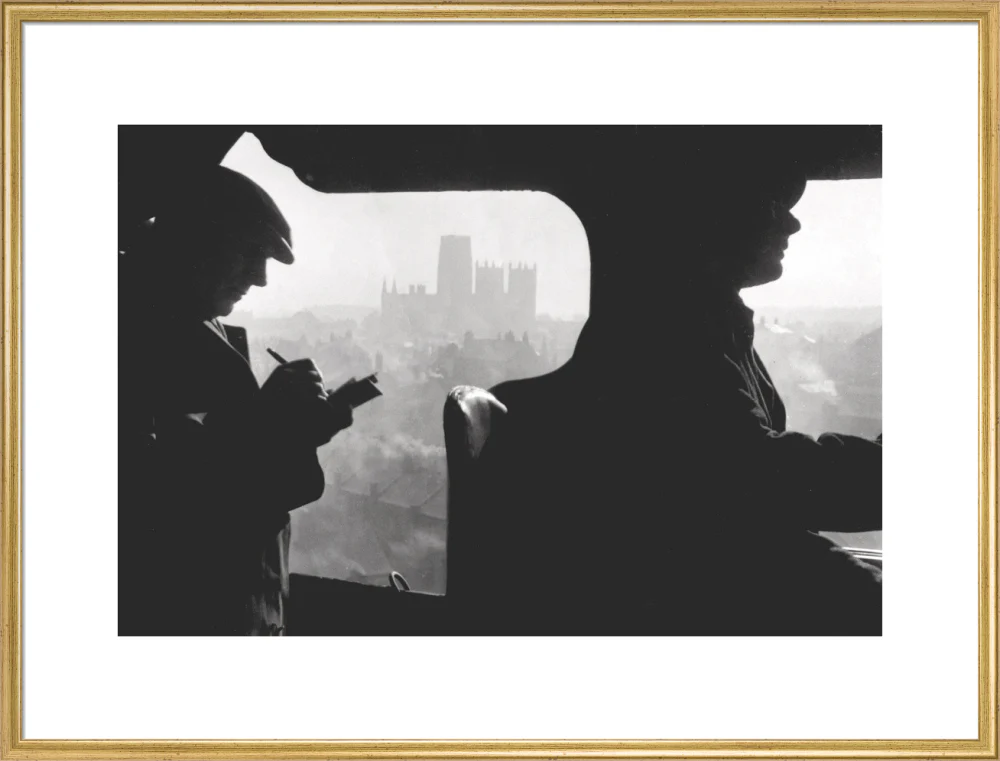 View over Durham from the cab of Dominion of Canada, 1957 - Image 25