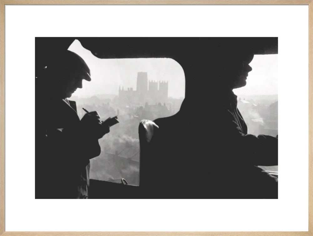 View over Durham from the cab of Dominion of Canada, 1957 - Image 26