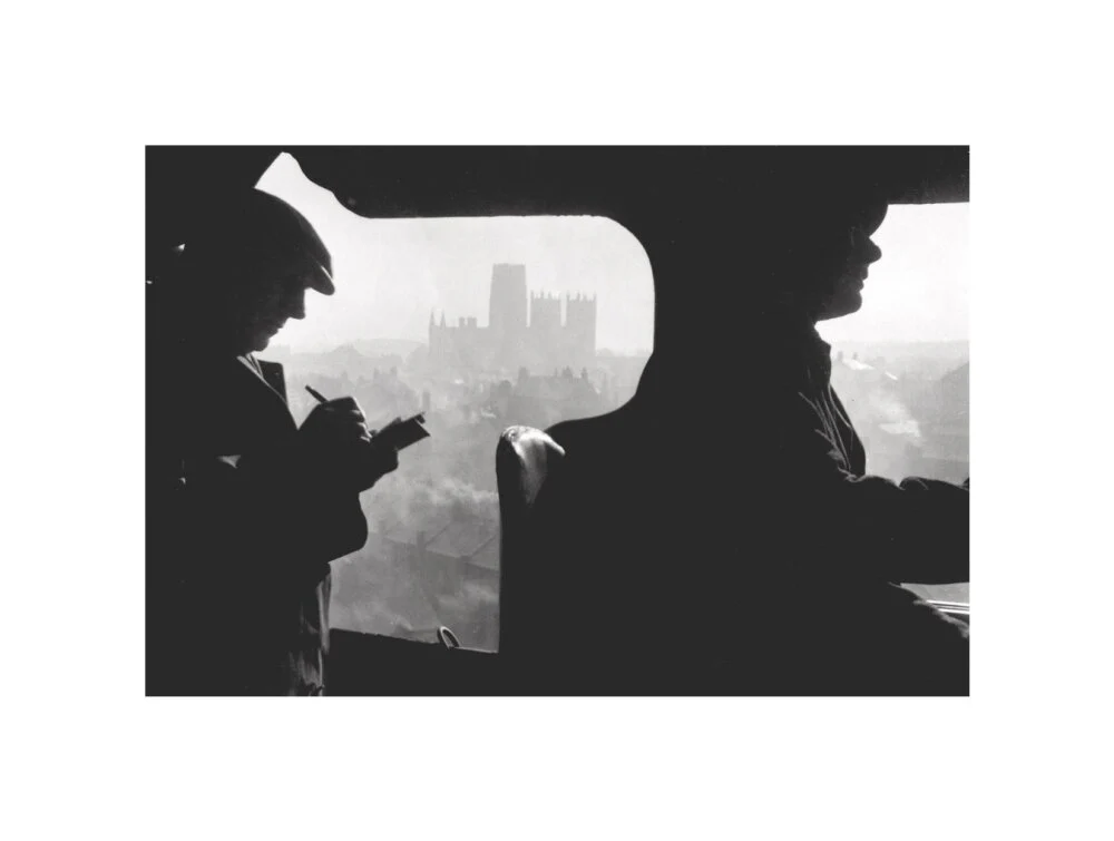 View over Durham from the cab of Dominion of Canada, 1957 - Image 27