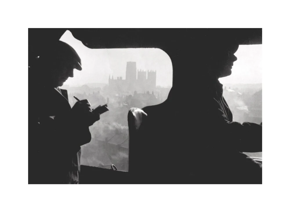View over Durham from the cab of Dominion of Canada, 1957 - Image 28