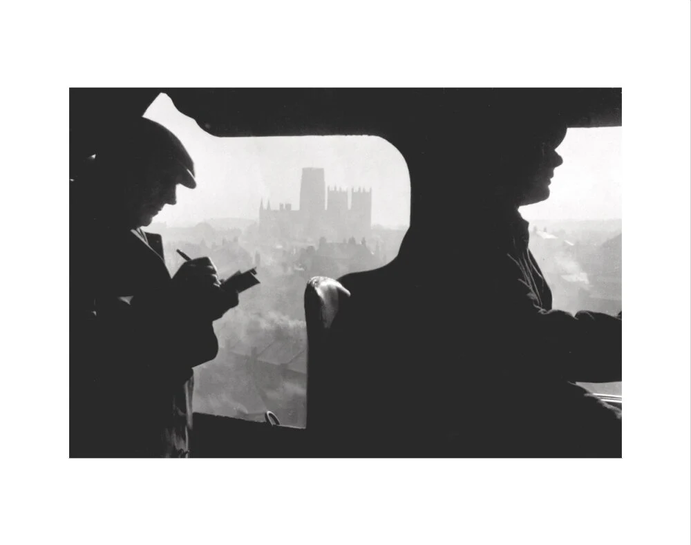 View over Durham from the cab of Dominion of Canada, 1957 - Image 35