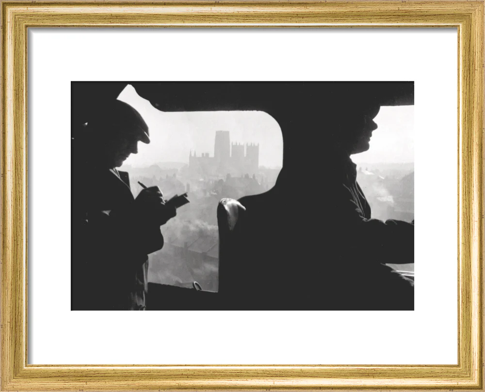 View over Durham from the cab of Dominion of Canada, 1957 - Image 38