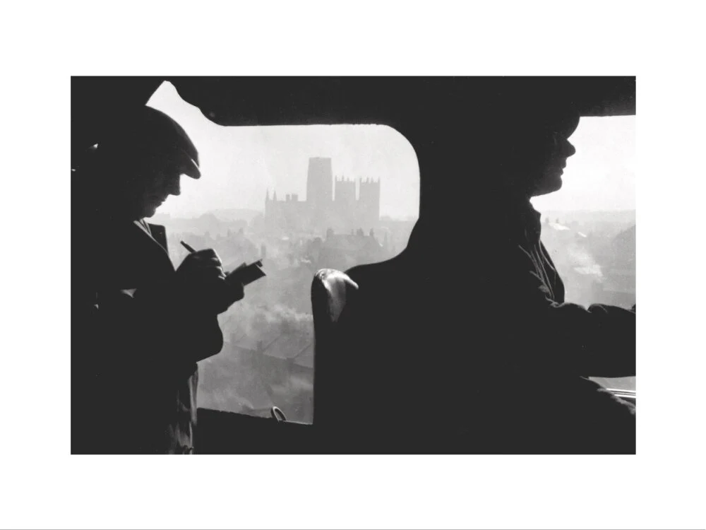 View over Durham from the cab of Dominion of Canada, 1957 - Image 40