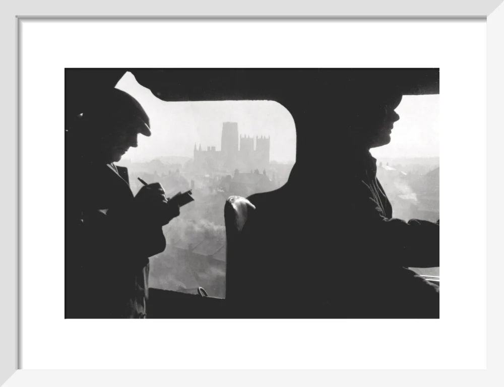 View over Durham from the cab of Dominion of Canada, 1957 - Image 42