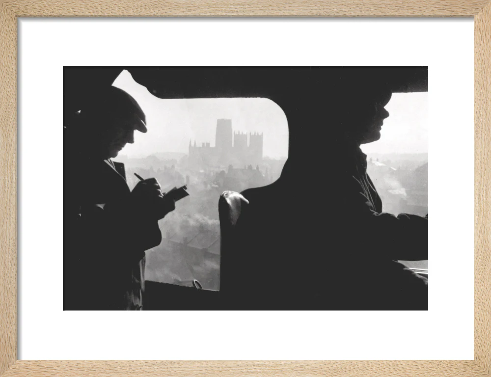 View over Durham from the cab of Dominion of Canada, 1957 - Image 44