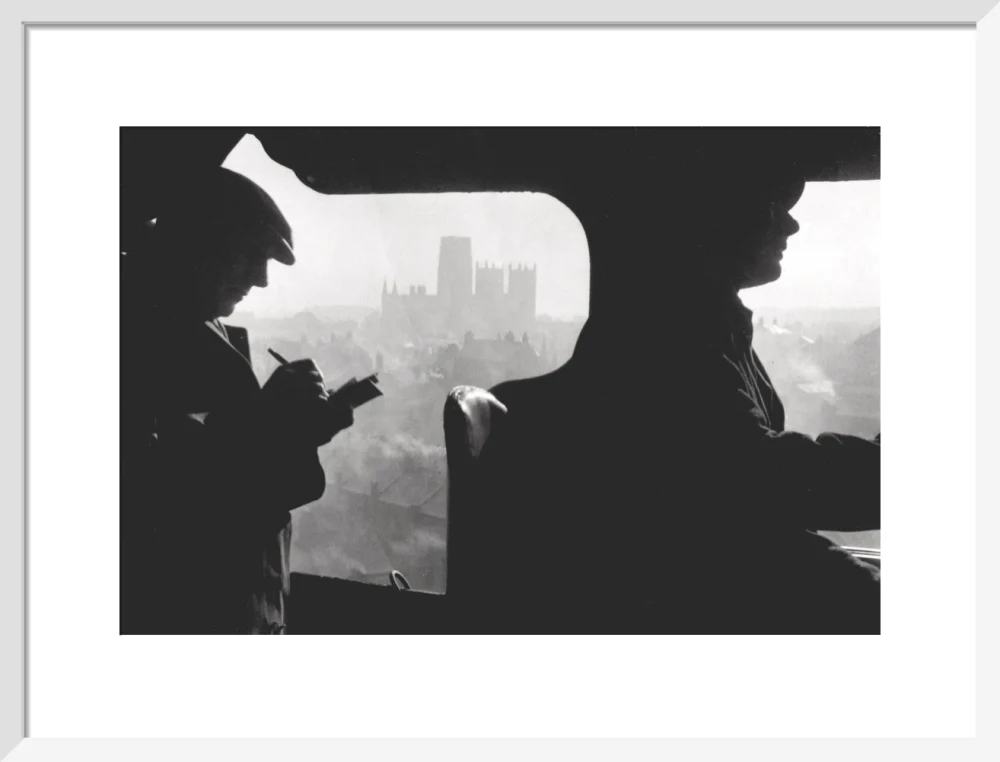 View over Durham from the cab of Dominion of Canada, 1957 - Image 47