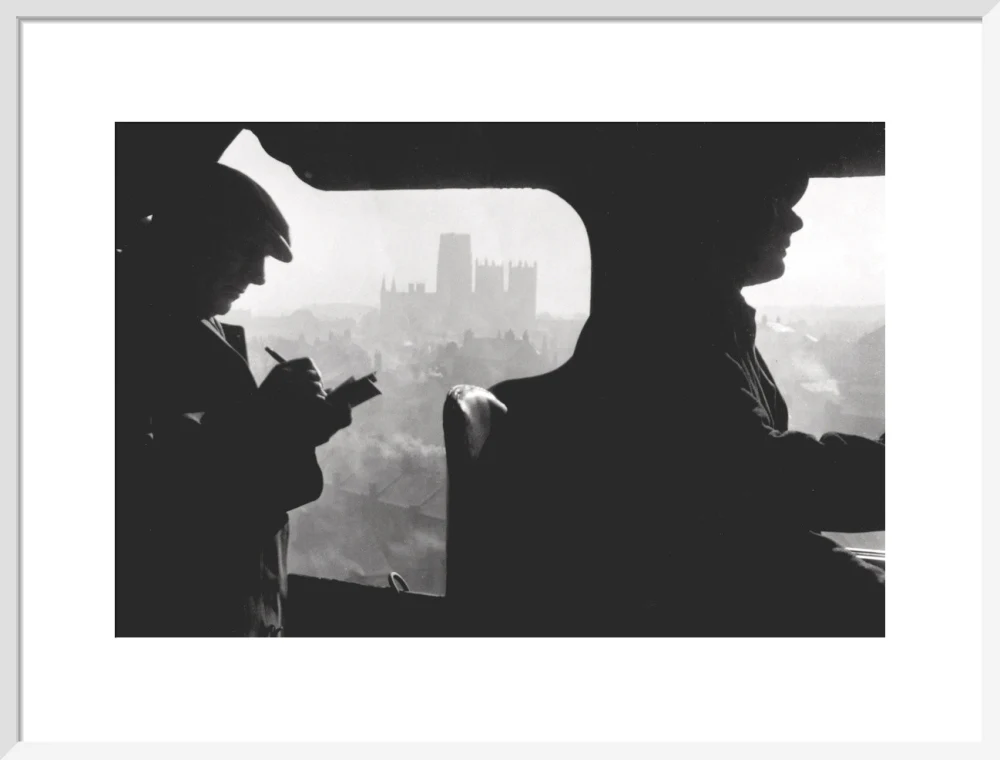 View over Durham from the cab of Dominion of Canada, 1957 - Image 52