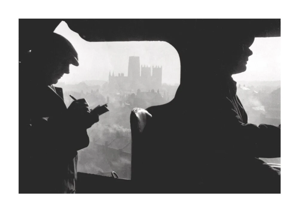 View over Durham from the cab of Dominion of Canada, 1957 - Image 63