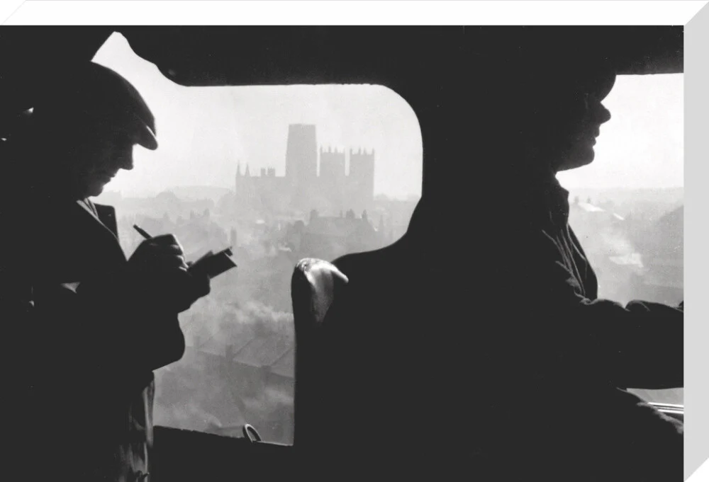 View over Durham from the cab of Dominion of Canada, 1957 - Image 66