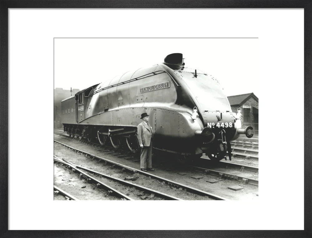 Sir H Nigel Gresley, railway engineer, March 1938. - Image 13