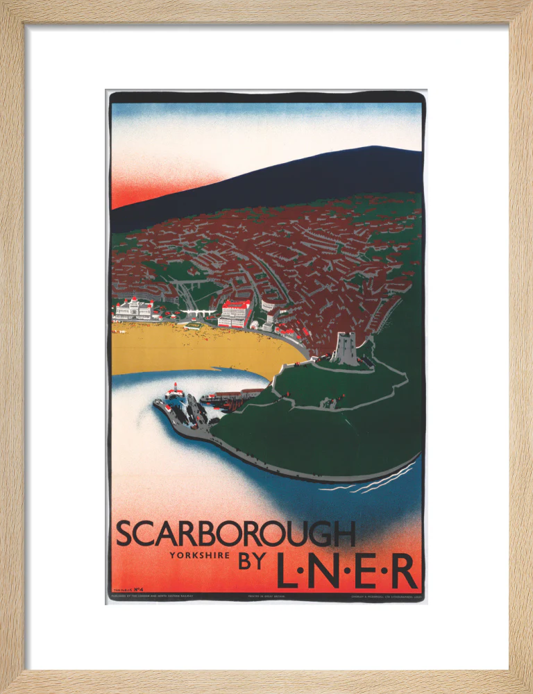 'Scarborough', LNER poster,1936. - Image 11