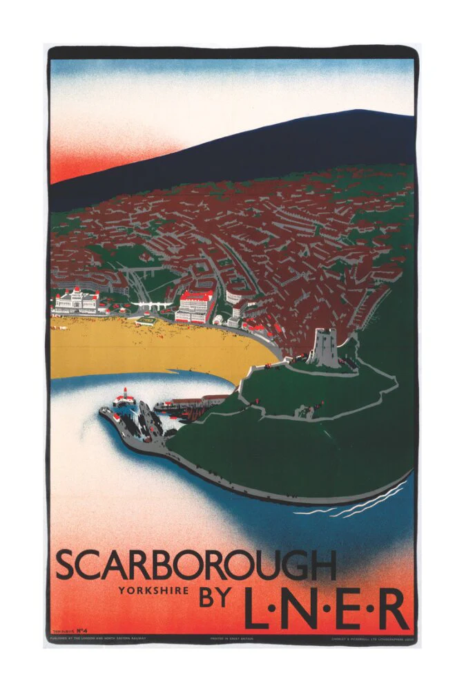 'Scarborough', LNER poster,1936. - Image 30