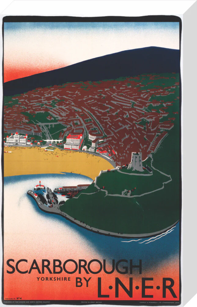 'Scarborough', LNER poster,1936. - Image 32