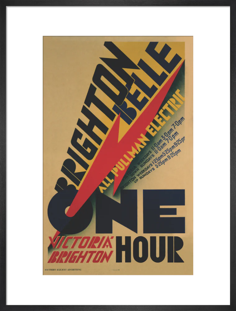 'Brighton Belle', SR poster, 1934. - Image 18