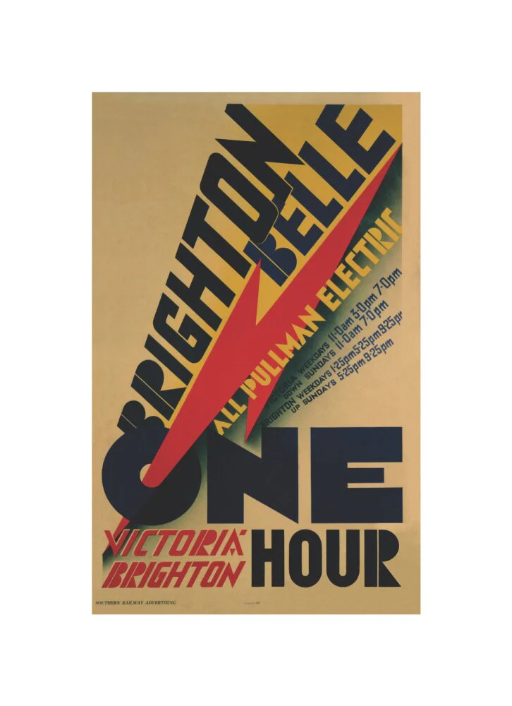 'Brighton Belle', SR poster, 1934. - Image 27