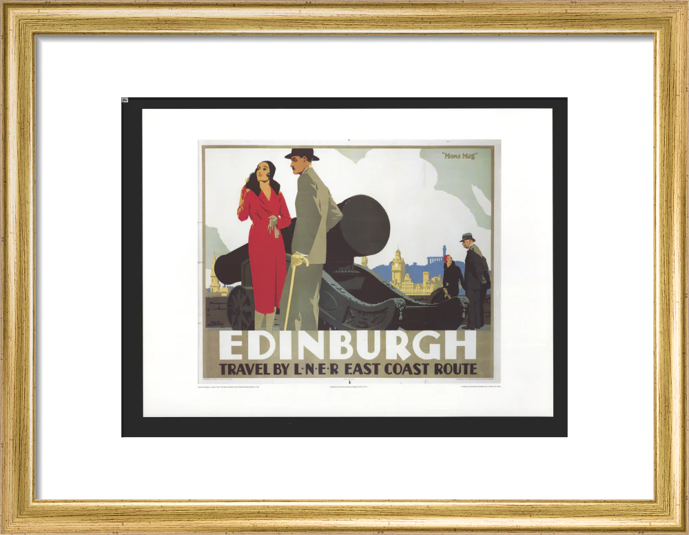 Edinburgh by Frank Newbould. - Image 10