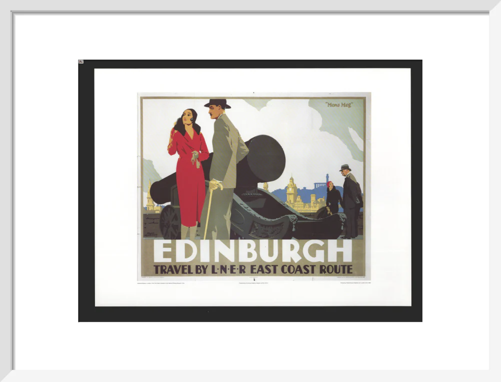 Edinburgh by Frank Newbould. - Image 47