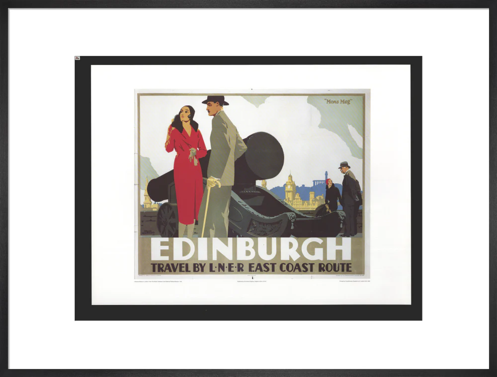 Edinburgh by Frank Newbould. - Image 56