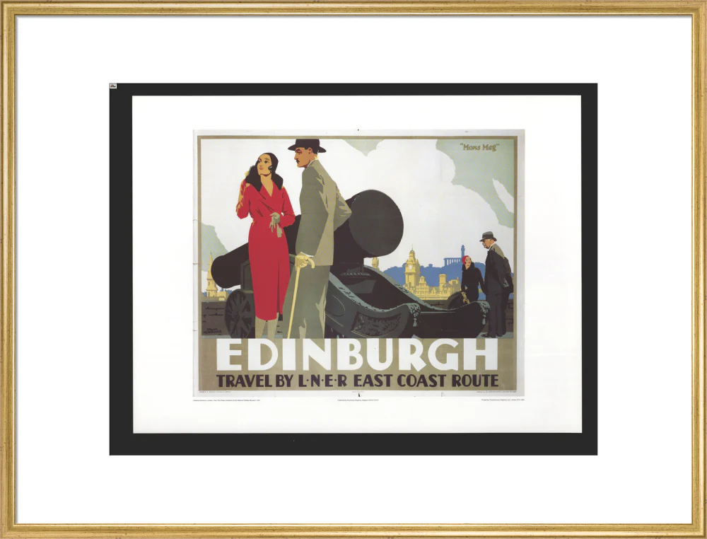 Edinburgh by Frank Newbould. - Image 58