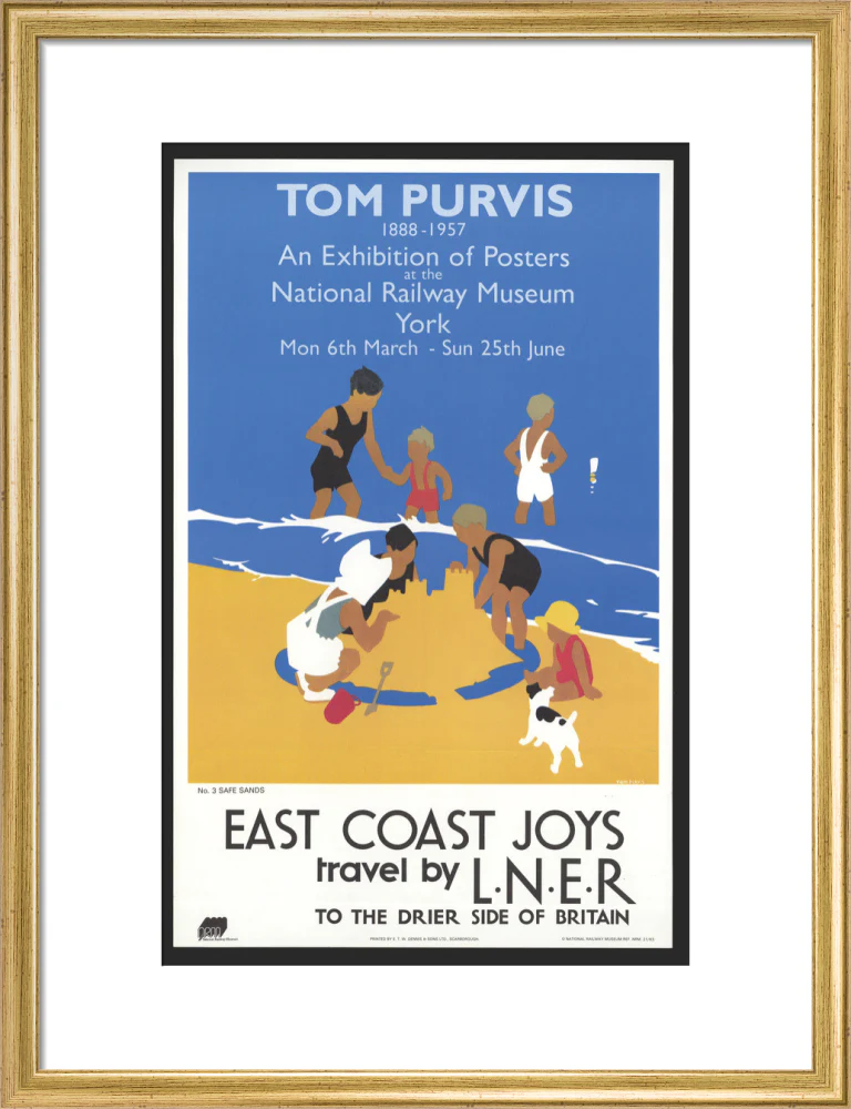 Tom Purvis Exhibition at National Railway Museum, 1989. - Image 15