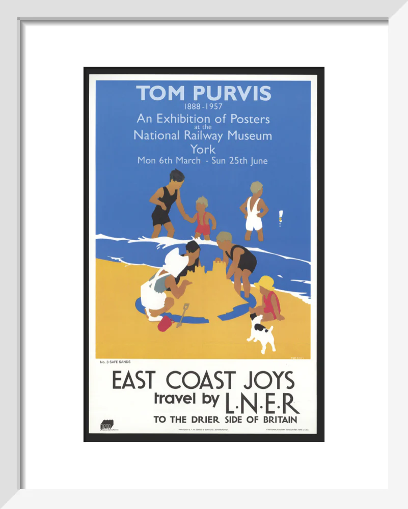 Tom Purvis Exhibition at National Railway Museum, 1989. - Image 37