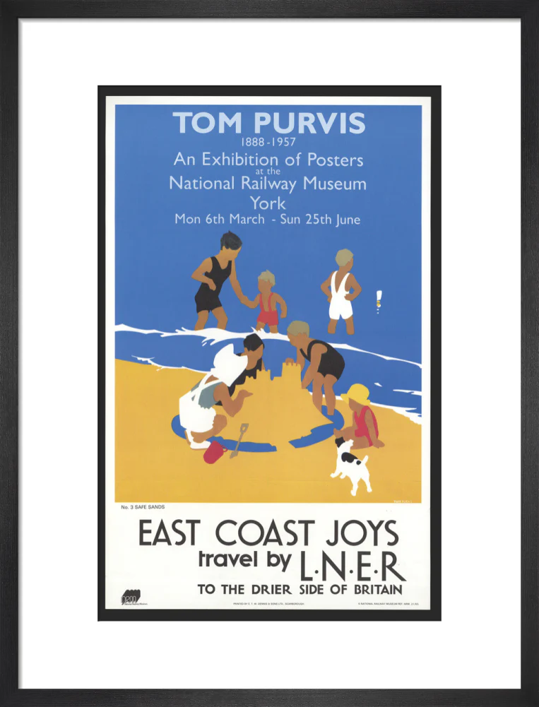 Tom Purvis Exhibition at National Railway Museum, 1989. - Image 46