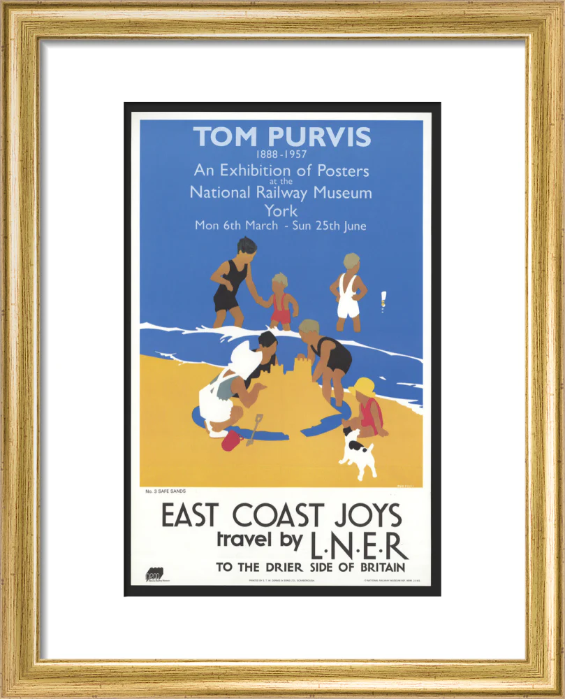 Tom Purvis Exhibition at National Railway Museum, 1989. - Image 5