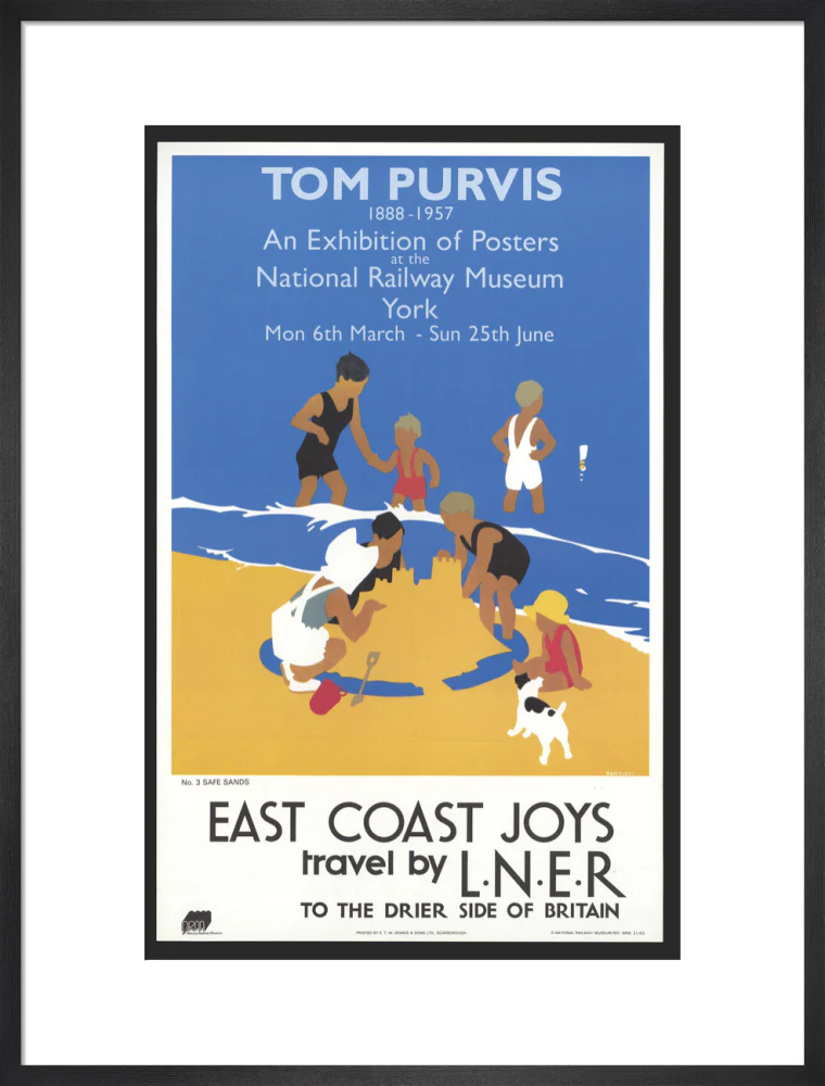 Tom Purvis Exhibition at National Railway Museum, 1989. - Image 51