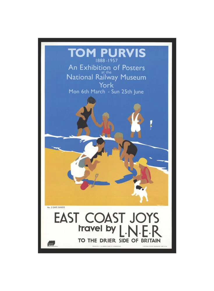 Tom Purvis Exhibition at National Railway Museum, 1989. - Image 60