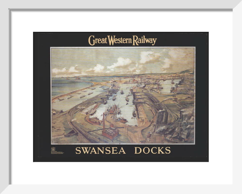 Great Western Railway, reproduction, Swansea Docks. - Image 37
