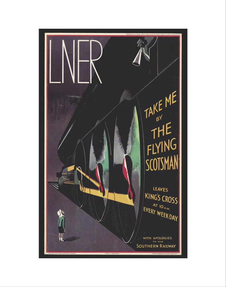 Take me by the Flying Scotsman' by A R Thomson. - Image 2