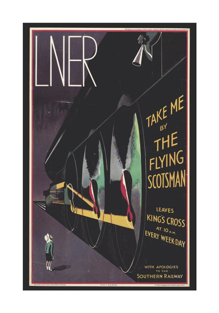 Take me by the Flying Scotsman' by A R Thomson. - Image 29