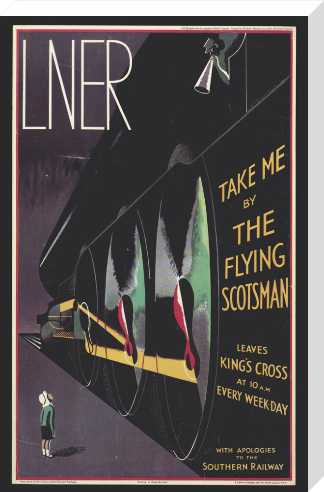 Take me by the Flying Scotsman' by A R Thomson. - Image 33