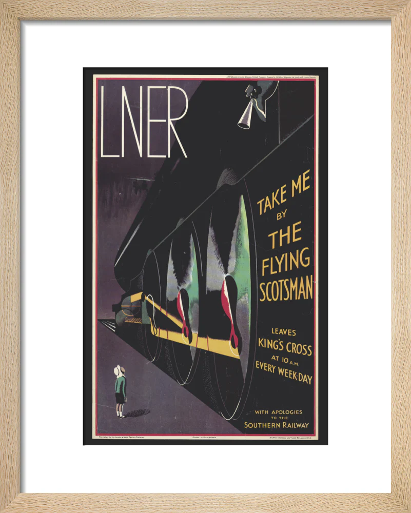 Take me by the Flying Scotsman' by A R Thomson. - Image 6