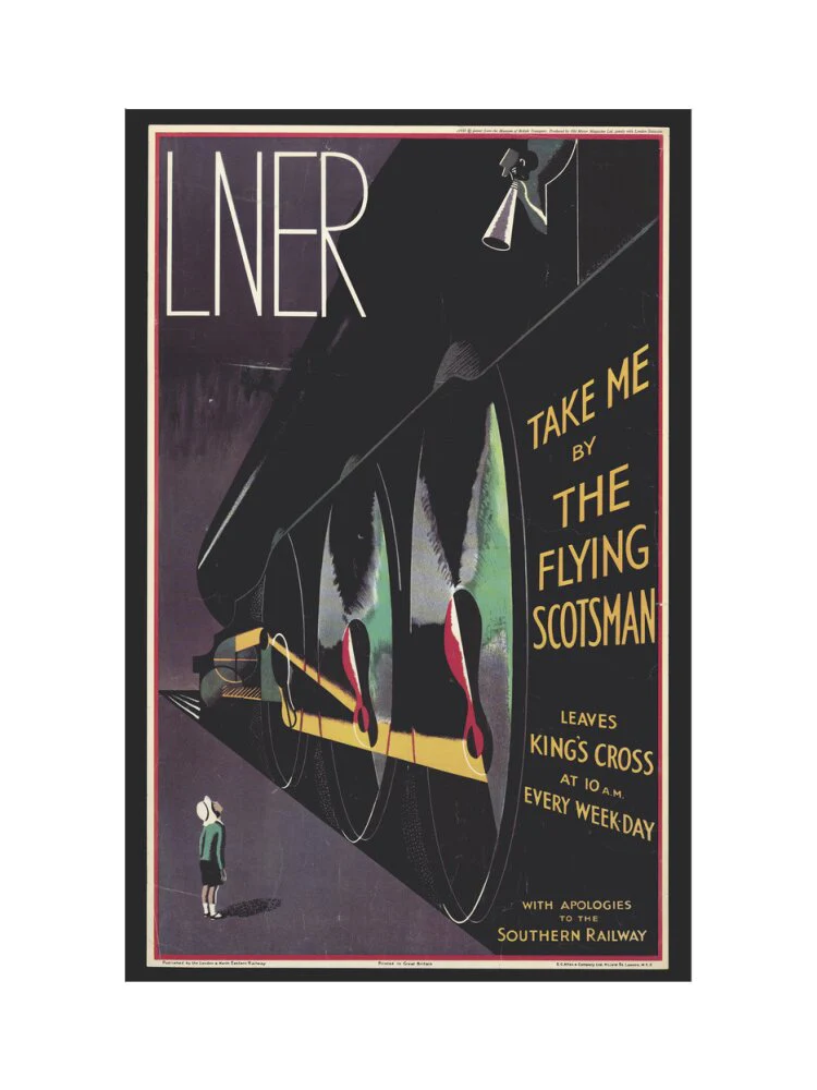 Take me by the Flying Scotsman' by A R Thomson. - Image 7